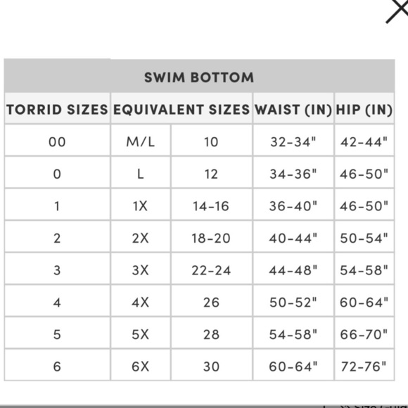 Torrid NWT Retro Wireless Ruched Cups Bikini Top and Bottom Set - Picture 7 of 8